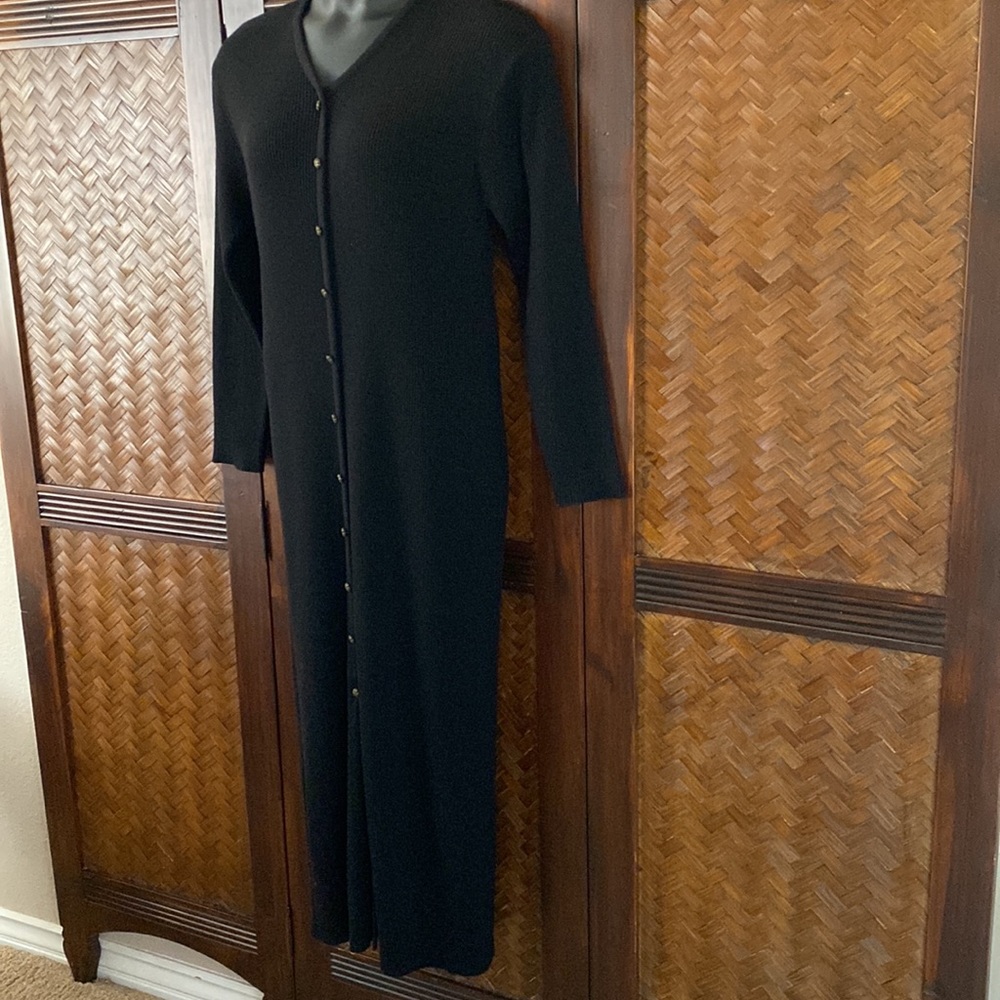 CAROLE LITTLE - Vintage Sweater Dress 98’ XL - Picture 3 of 7